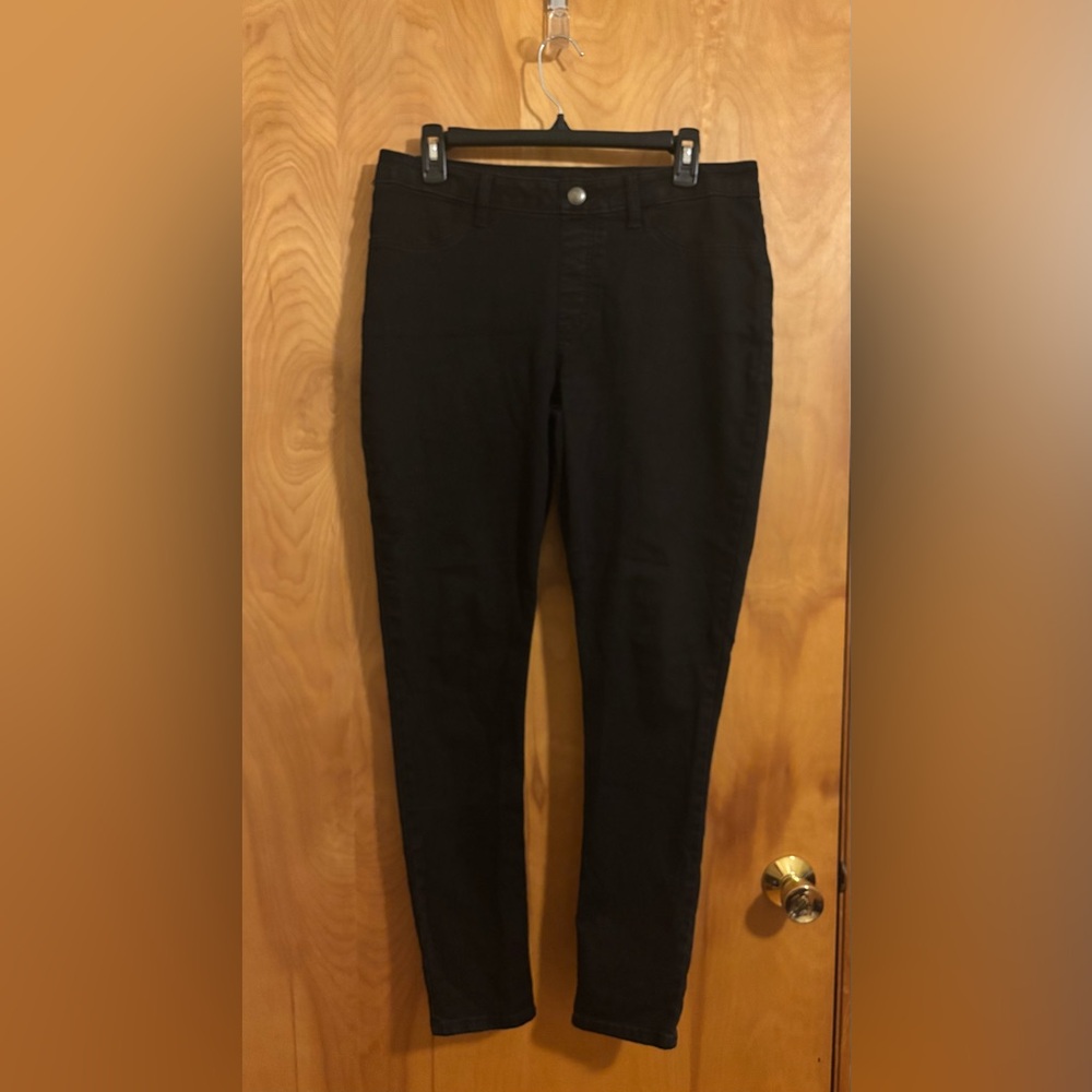 Riders by Lee Black Jeggings Size Medium